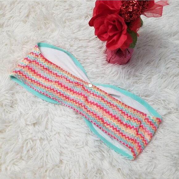 MEDIUM PINK Victoria's Secret Bandeau Bralette Set - Picture 3 of 11